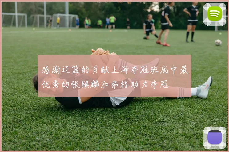 感谢辽篮的贡献上海夺冠班底中最优秀的张镇麟和弗格助力夺冠